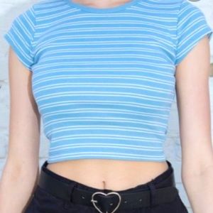 Light Blue Brandy Ashlyn Top